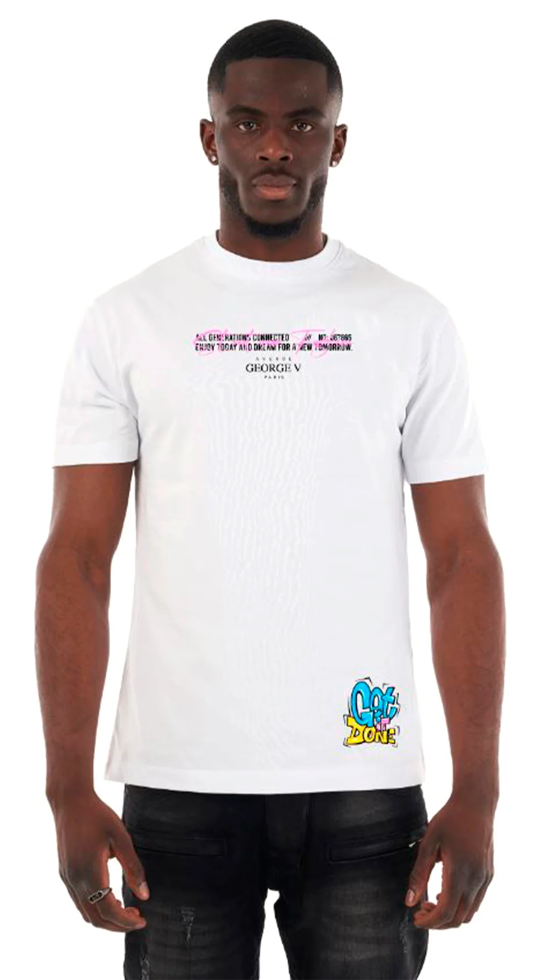 Camiseta GV-2571 Blanca - Imagen 2
